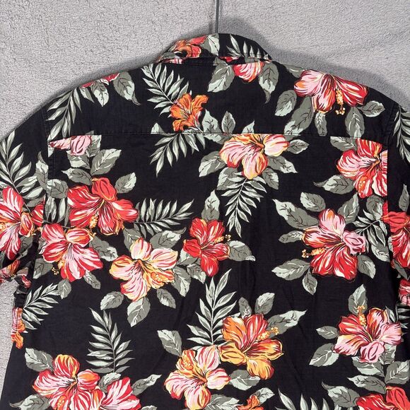 Denim & Supply Ralph Lauren Button Down Shirt Men’s XL Floral Hawaiian Cotton - Picture 10 of 13